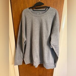 NWT men’s XXL tall medium heather gray sweatshirt from Xersion.